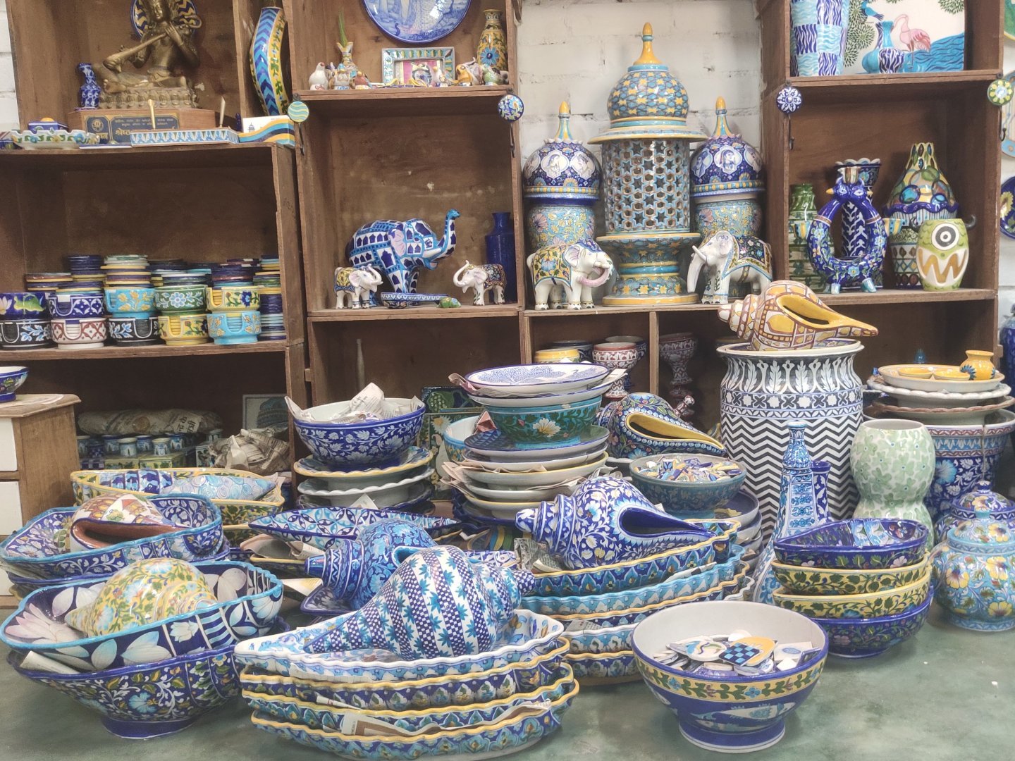 Hands-on Blue Pottery of Jaipur Experience - Paint Your Own Story